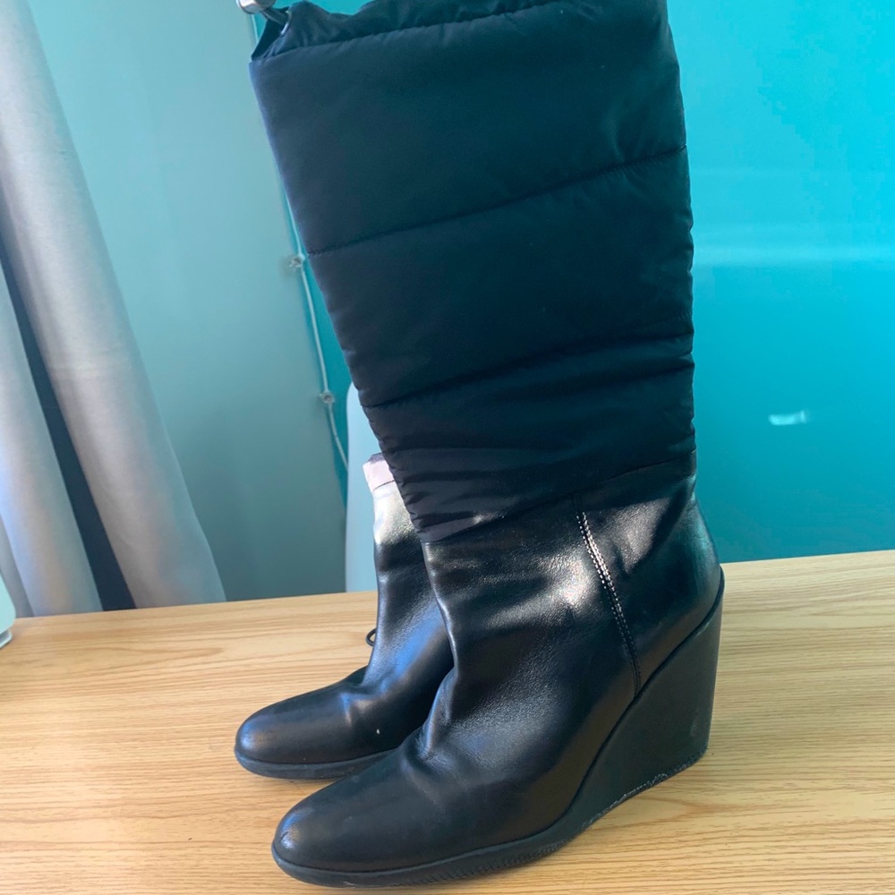Prada Wedge Boots